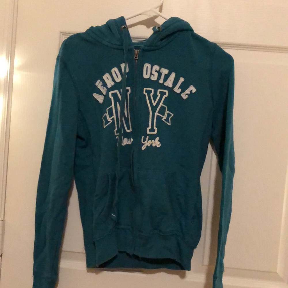 Aeropostale teal jacket